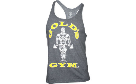 Golds Gym Classic Stringer Tank Top - Arctic Gray