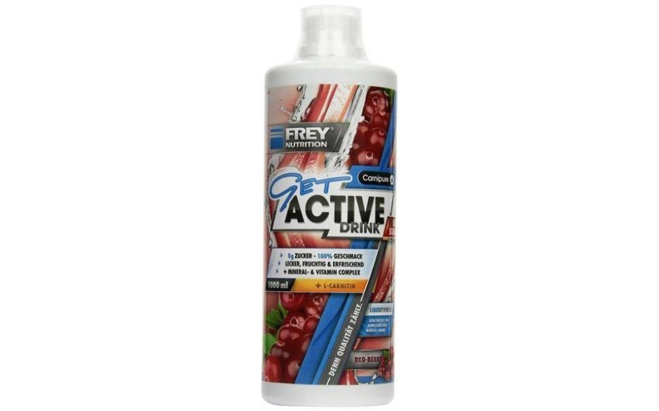FREY NUTRITION GET ACTIVE DRINK - 1000ml Flasche