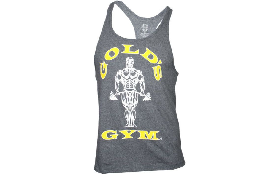 Golds Gym Classic Stringer Tank Top - Arctic Gray