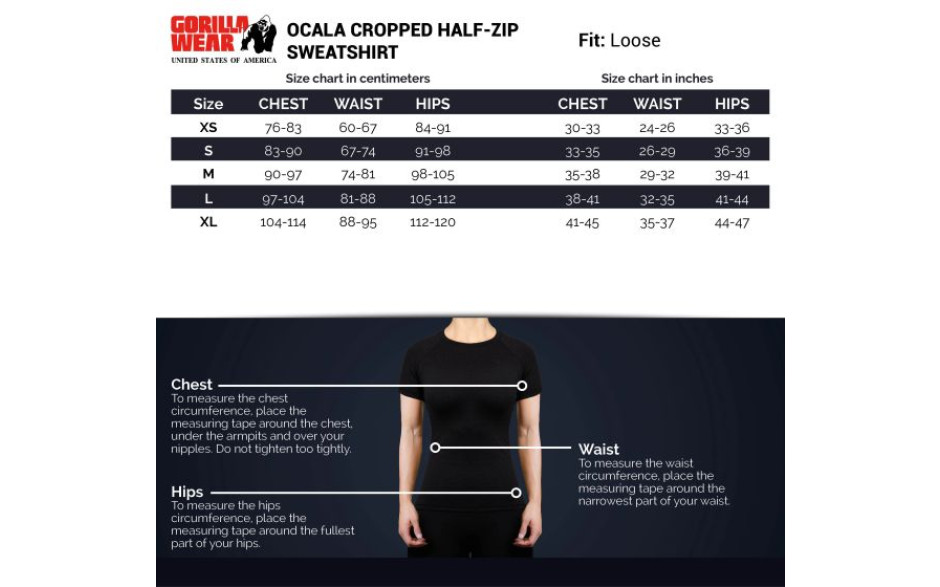 gorilla-wear-ocala-cropped-half-zip-sweatshirt-groessentabelle