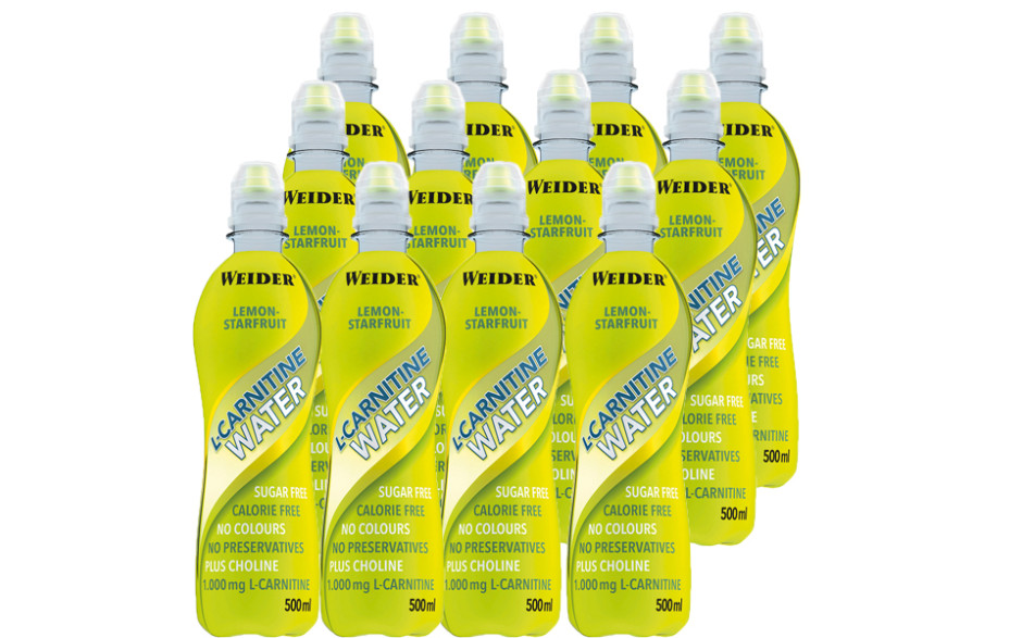 Weider L-Carnitine Water - 12 x 500ml