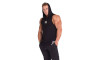 Nebbia Sleeveless Hoodie Hardcore - Schwarz