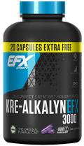 EFX Kre-Alkalyn 3000 - 260 Kapseln á 750mg