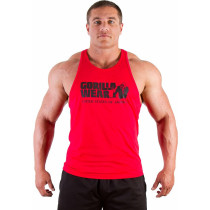 Gorilla Wear Classic Tank Top - Tango Red 