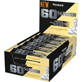 Weider 60% Protein Bar - 24 x 45g Riegel