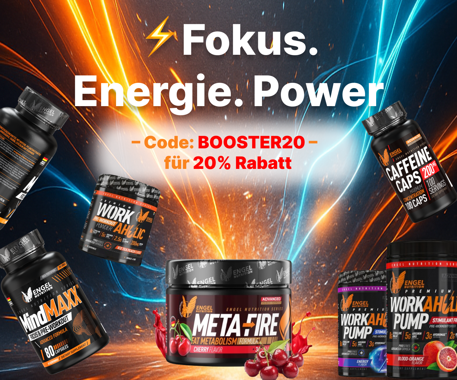 Booster Rabattaktion - Spare 20% Booster Rabattaktion - Spare 20%
